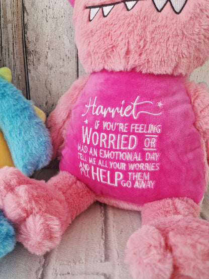 Personalised Worry Monster