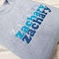 Stacked Name Sweatshirt - Any Name and Colour