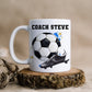 Personalised Football Mug