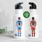 Personalised Football Character Bottle