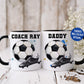 Personalised Football Mug