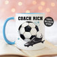 Personalised Football Mug