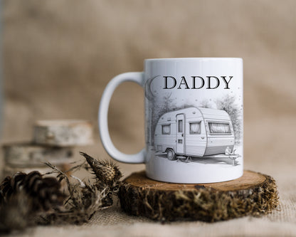 Camping Mug - Caravan or Camper Van Design