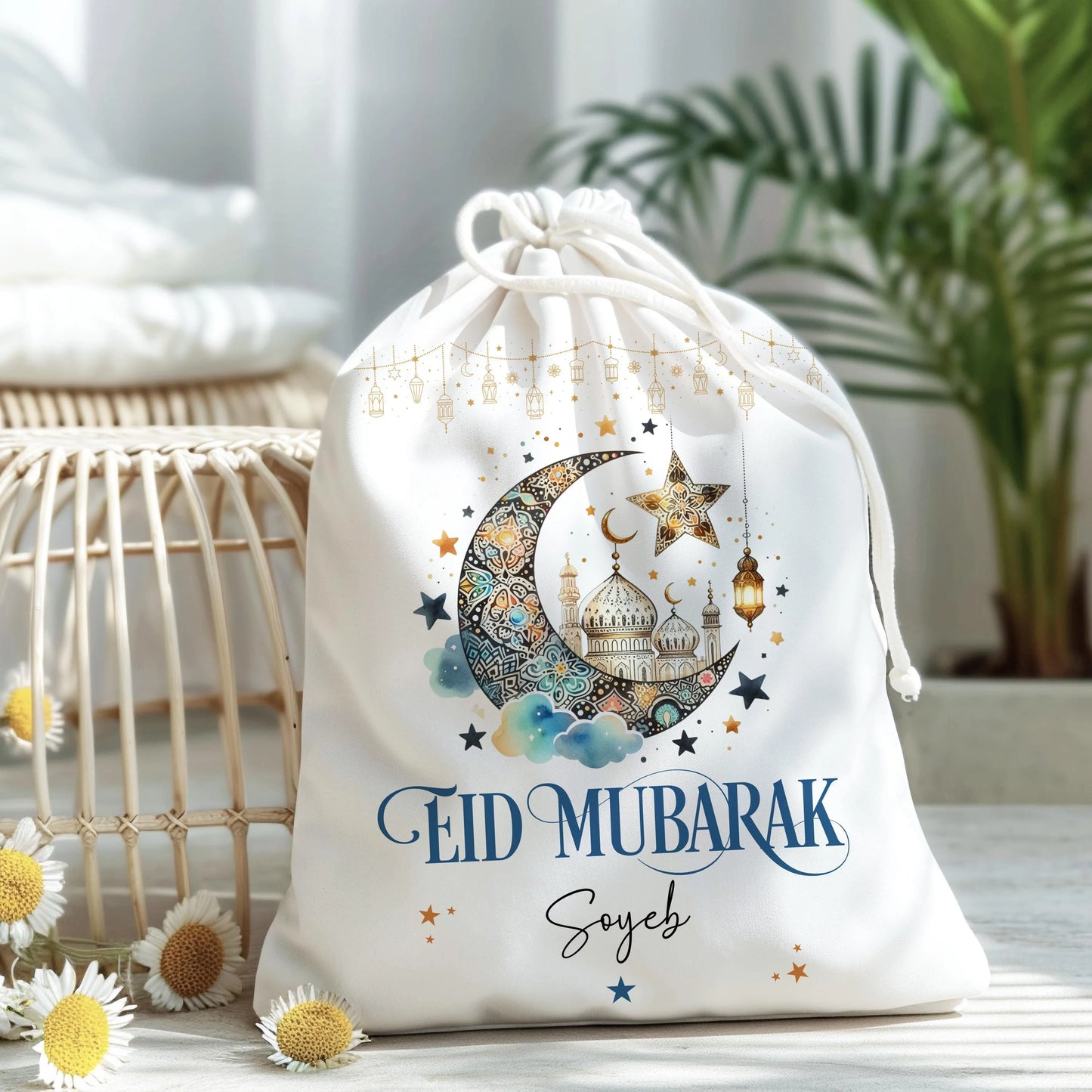 Eid Mubarak Gift Bag - Pink or Blue