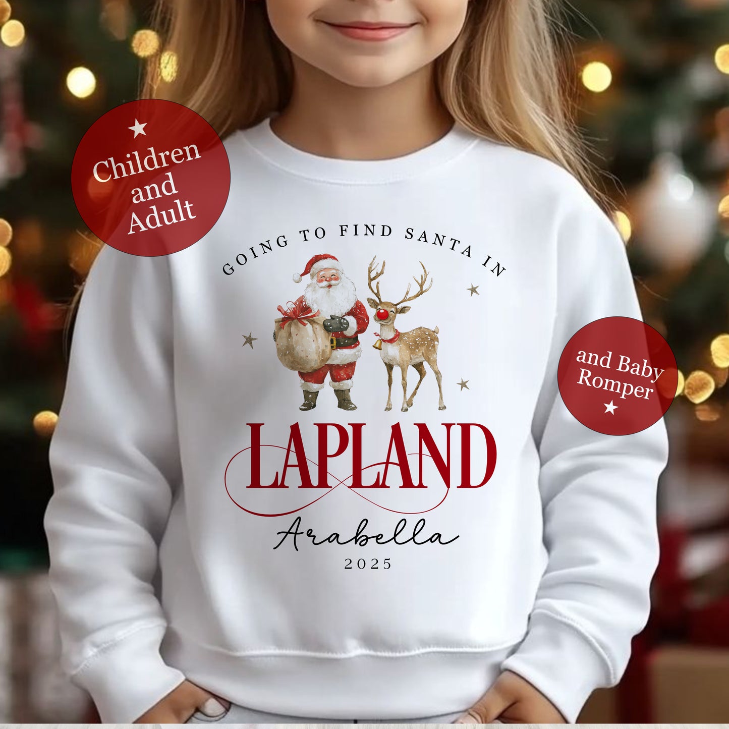 Lapland Sweatshirt - Matching Family from Baby to Adult
