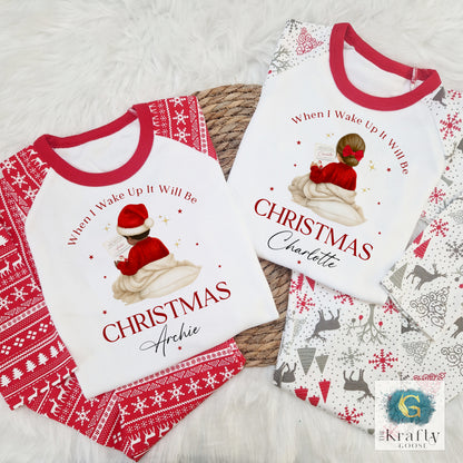 Nice List Pyjamas - Boy and Girl Characters