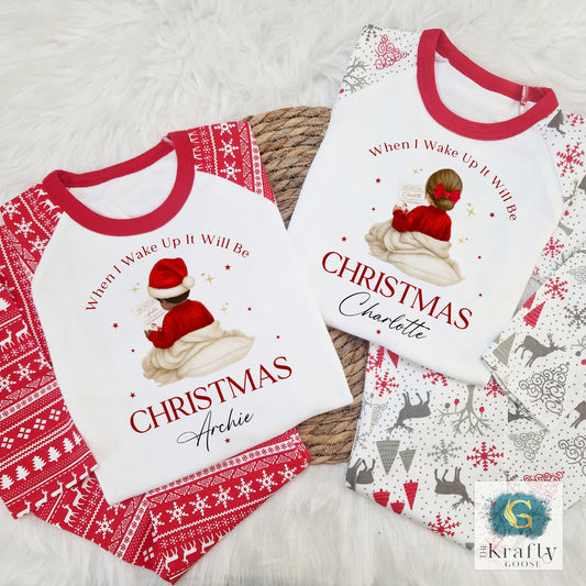 Nice List Pyjamas - Boy and Girl Characters