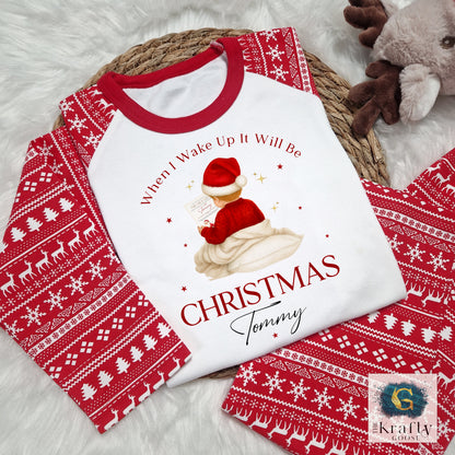 Nice List Pyjamas - Boy and Girl Characters
