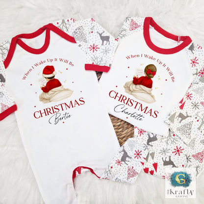 Nice List Pyjamas - Boy and Girl Characters