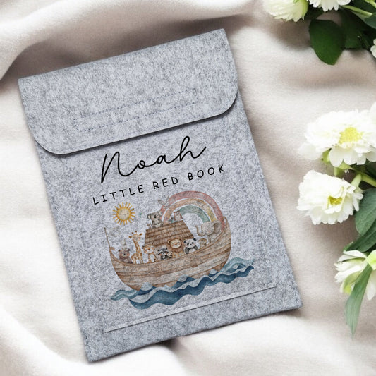 Noah's Ark Design - Little Red Book Holder