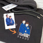 Portrait Photo Embroidered Hoodie