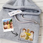 Portrait Photo Embroidered Hoodie