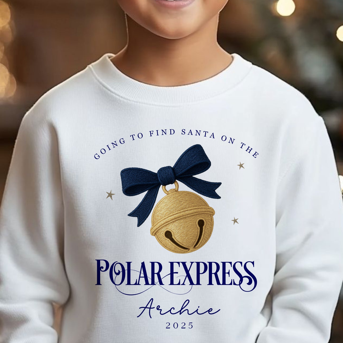 Polar Express Sweatshirt - Matching Family from Baby to Adult