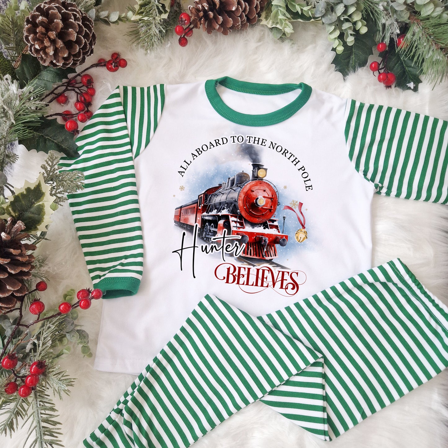 Polar Express Christmas Pyjamas