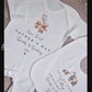 First Father's Day - Bib, Vest or Romper - Elephant Design