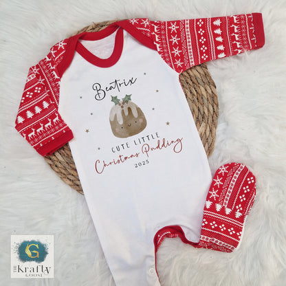 Cute Little Christmas Pudding