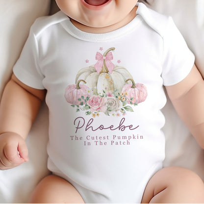 Pumpkin in the Patch - Pink Design