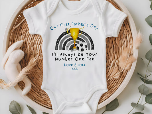 Happy Father's Day - Football Trophy Design