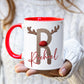 Reindeer Letter Mug