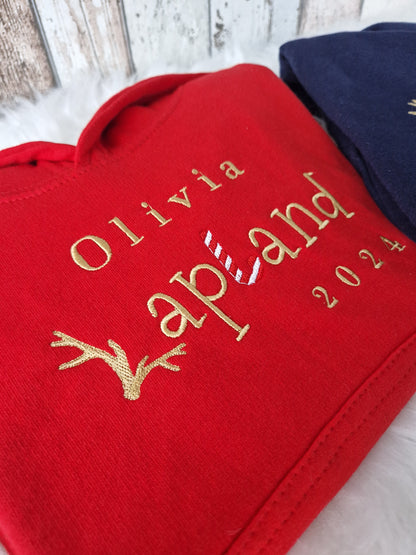 Personalised Lapland Hoodie - Children and Adults