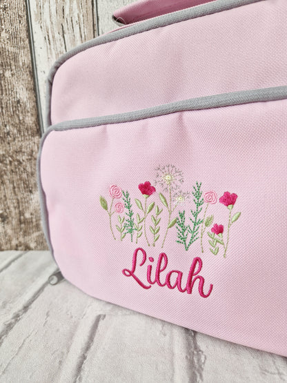 Wild Flowers Lunch Bag