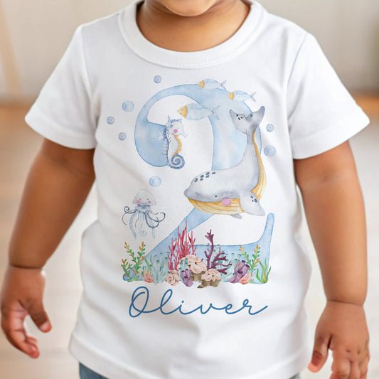 Under the Sea Birthday T-Shirt