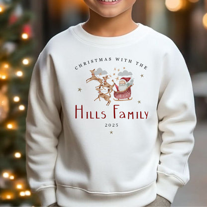 Christmas With The... Matching Family Sweatshirt - Baby, Children and Adult
