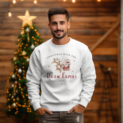 Christmas With The... Matching Family Sweatshirt - Baby, Children and Adult