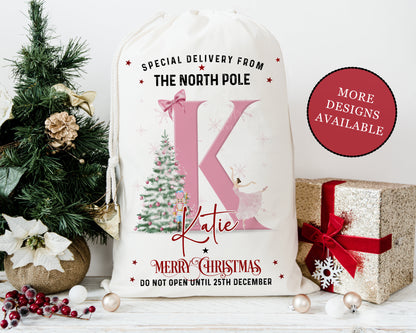 LARGE Personalised Santa Sack