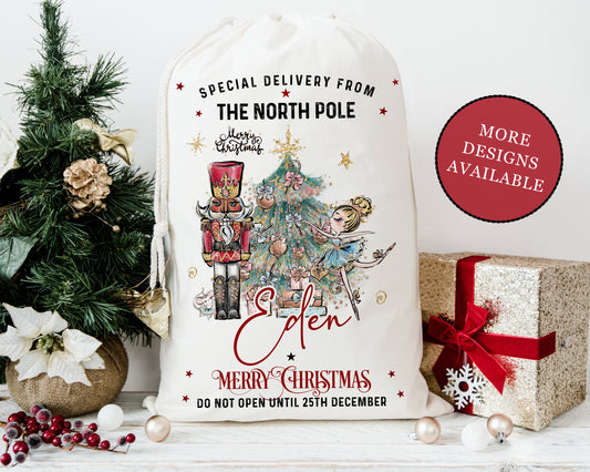 LARGE Personalised Santa Sack