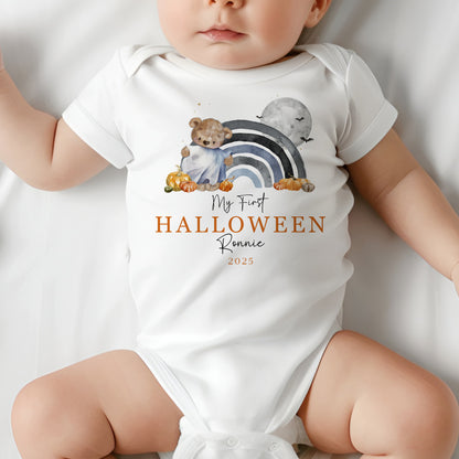 My First Halloween - Bear Rainbow Design
