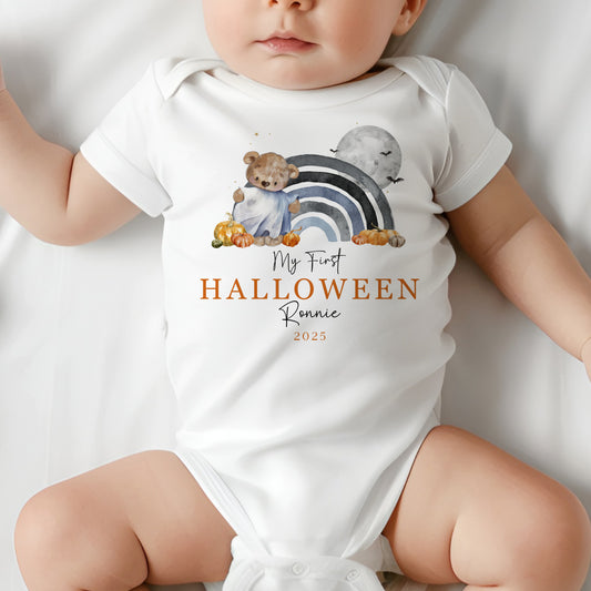 My First Halloween - Bear Rainbow Design