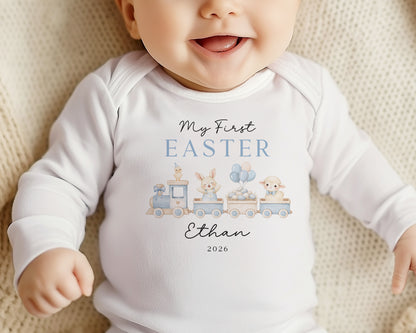 My First Easter Train - Blue Design