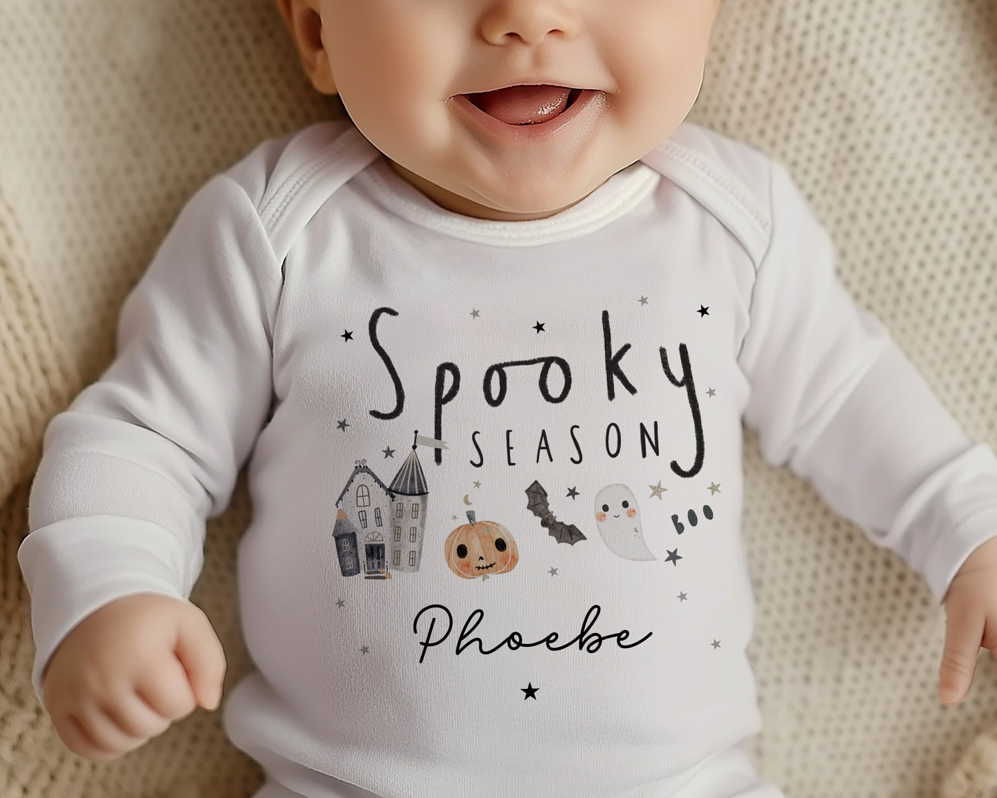 Spooky Season Baby Outfit