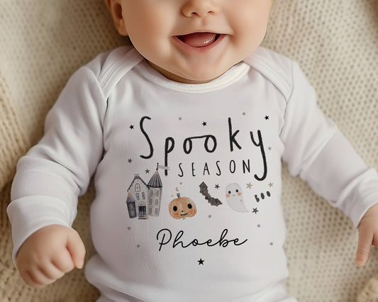 Spooky Season Baby Outfit