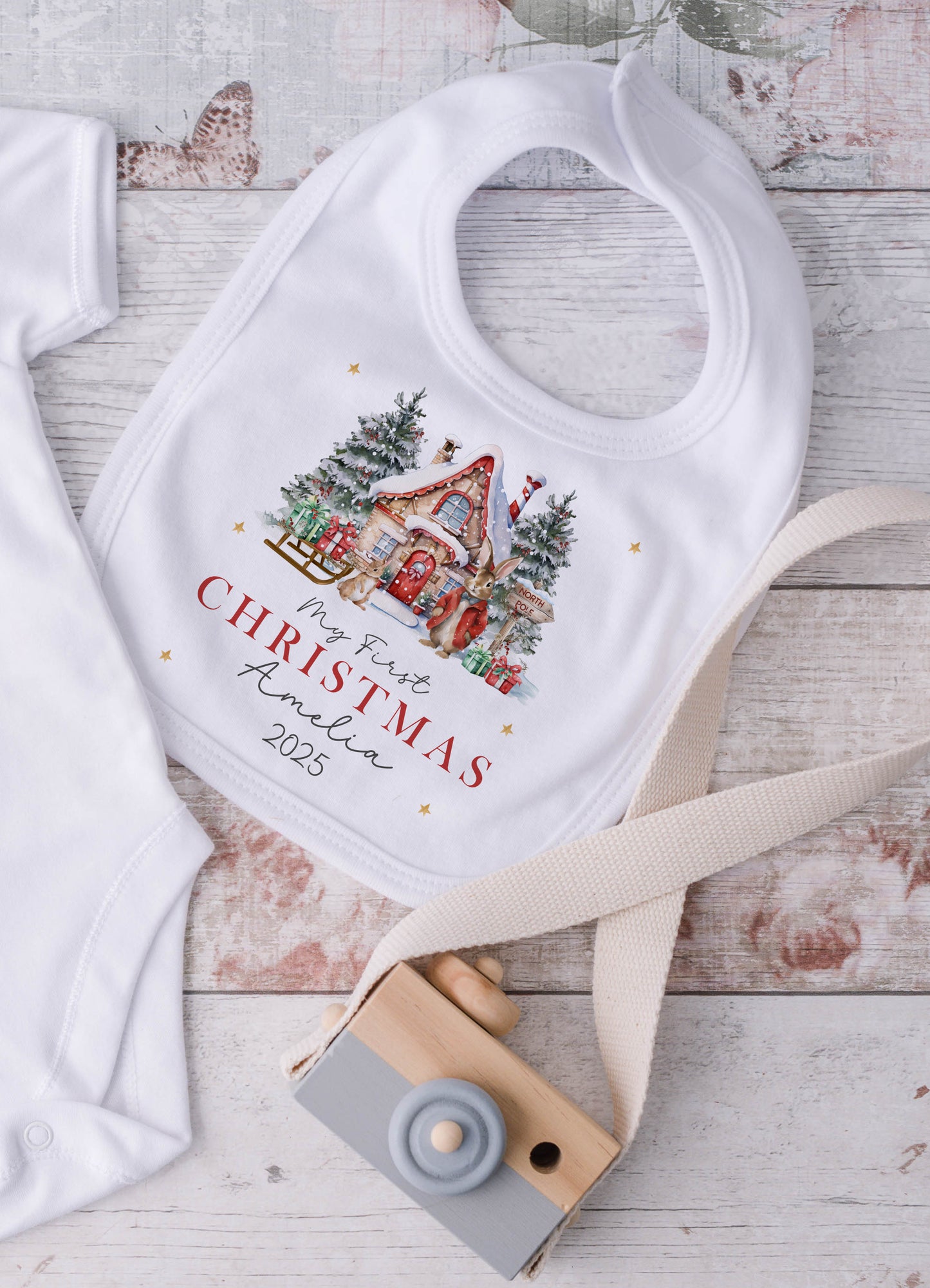 Christmas Bunny Design - My First Christmas