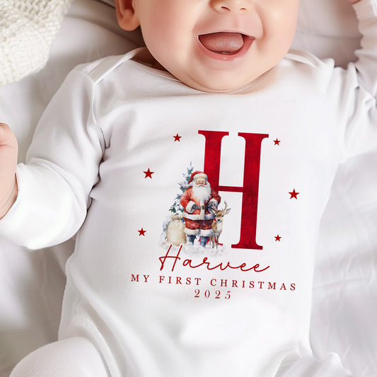 Santa Alphabet Design - My First Christmas
