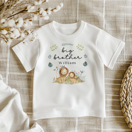 Big Brother - Lion Design - T-Shirt or Sweatshirt
