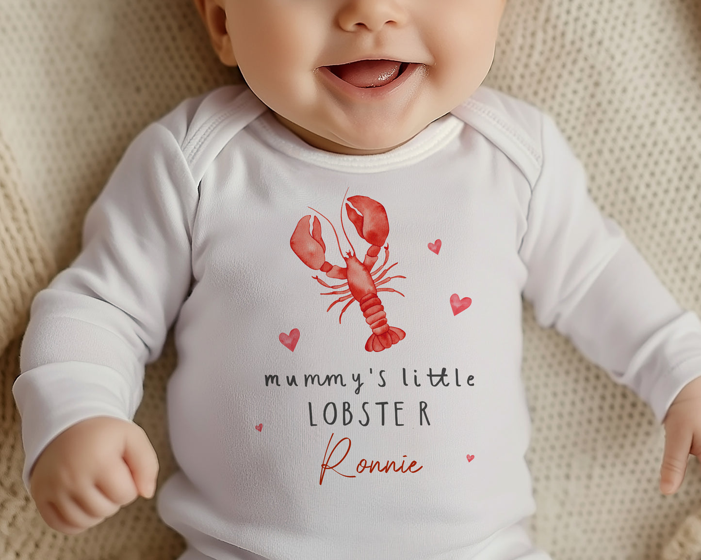 Mummy's Little Lobster - Sleepsuit Romper - Vest - T-Shirt - Sweater