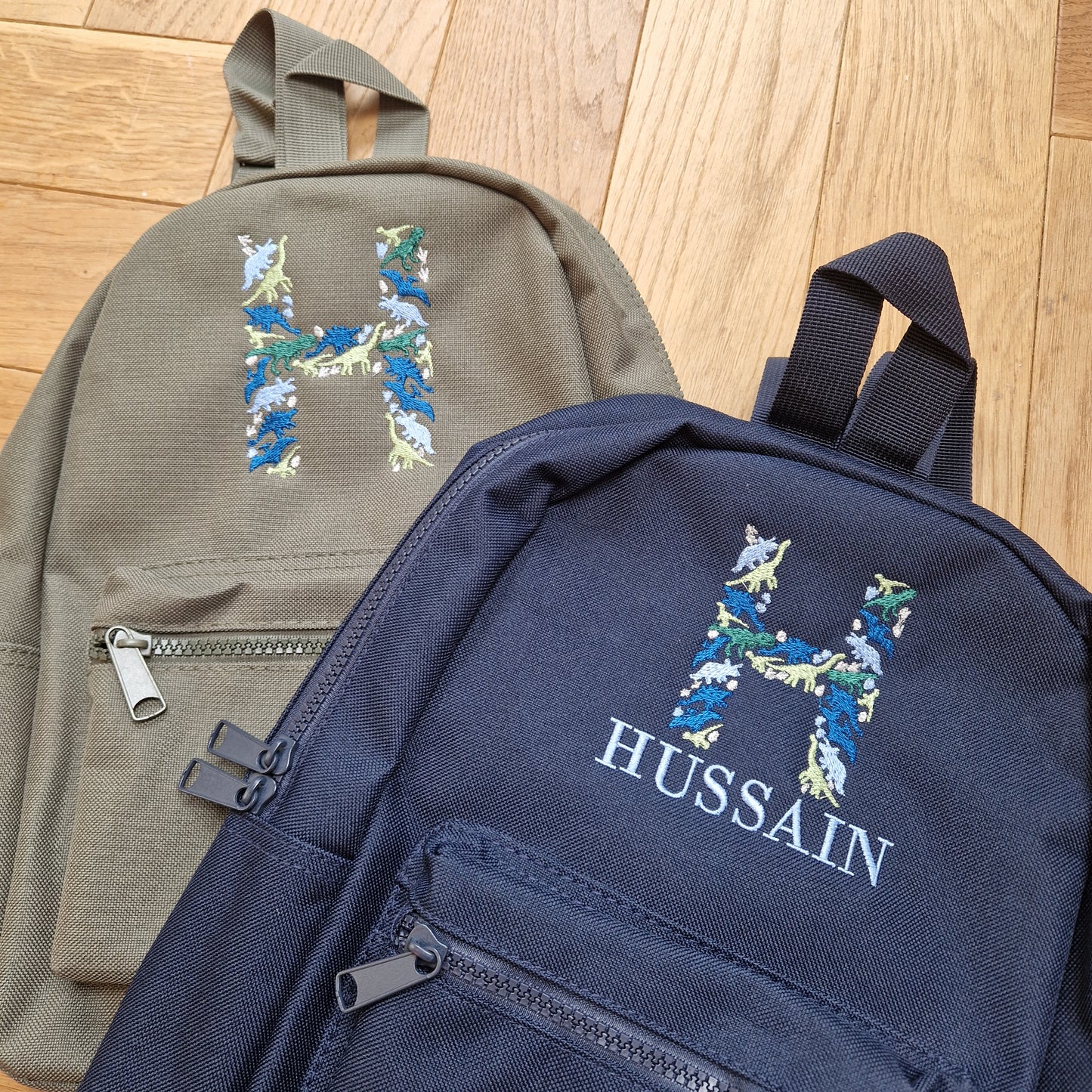 Dinosaur Initial Backpack