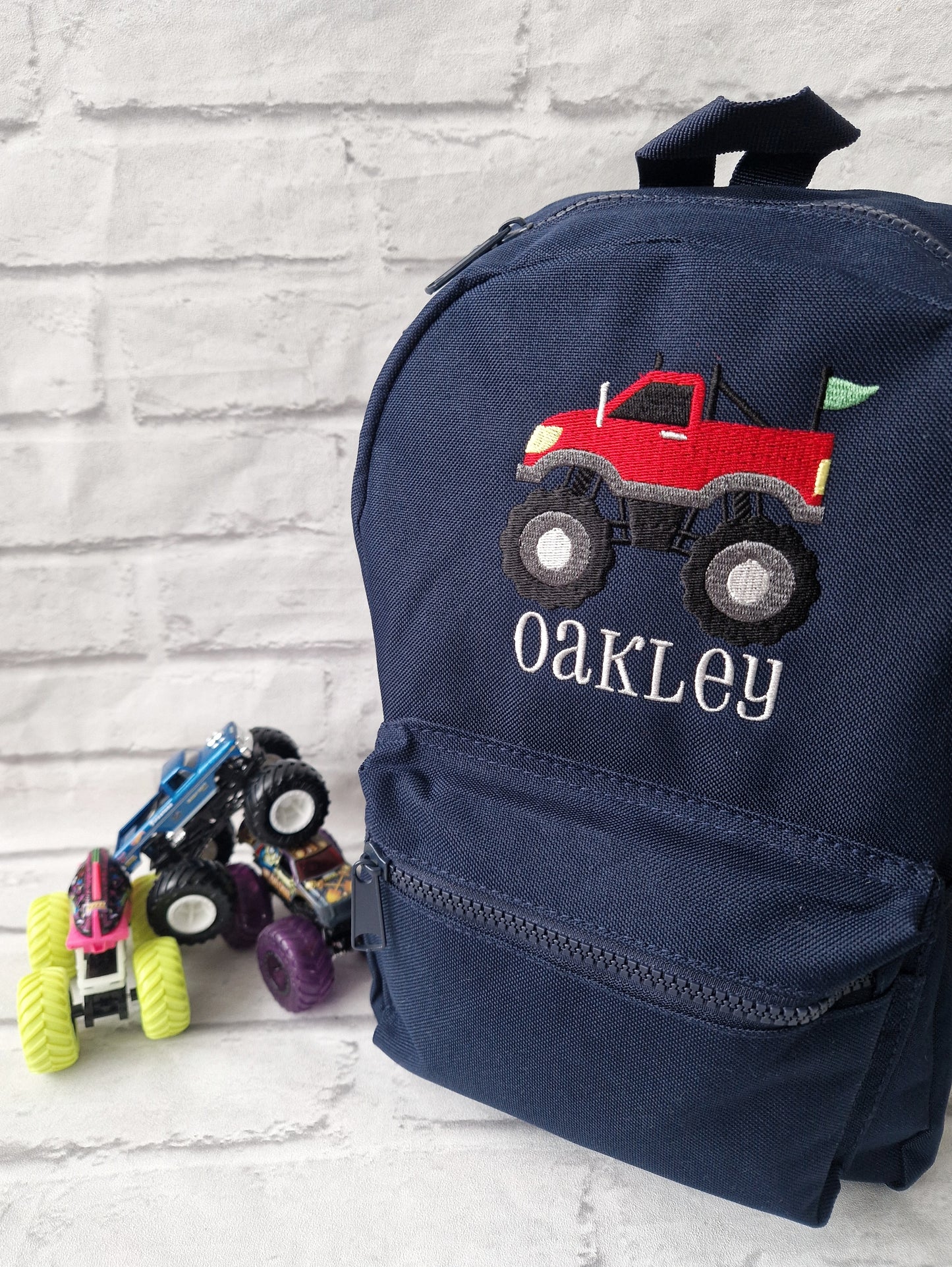 Monster Truck Backpack - Any Colour