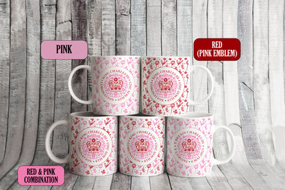 Floral Coronation Emblem Mug