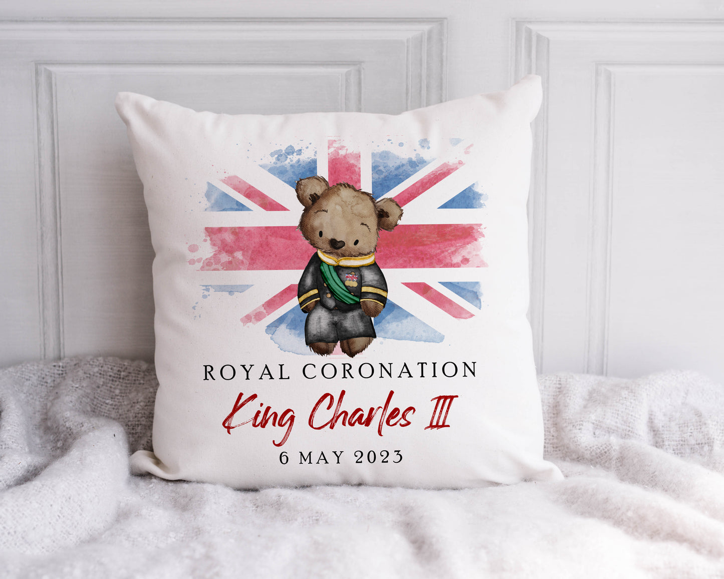 Royal Bear Cushion