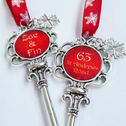 Personalised Metal Santa Key