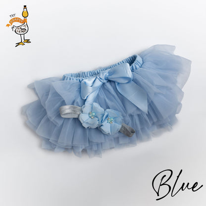 Personalised Tutu Set with Vest and Headband - First Birthday Cake Smash Outfit