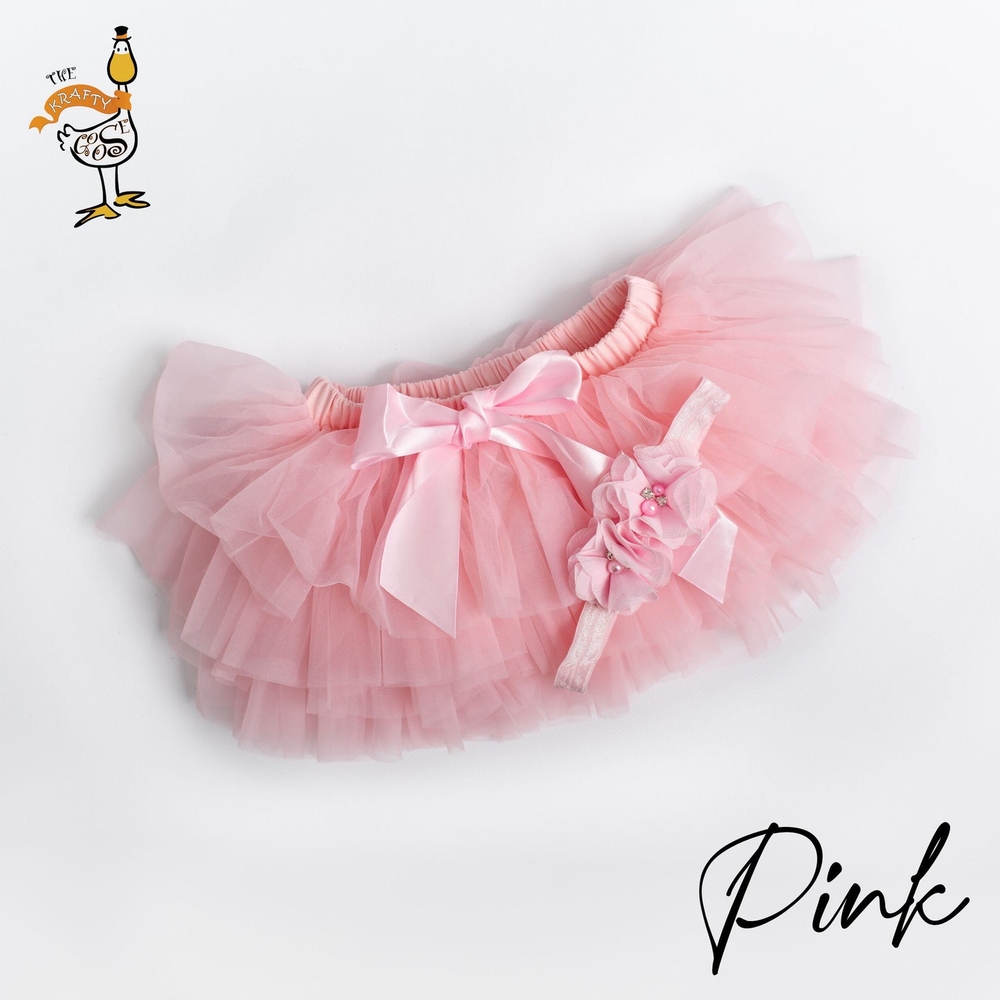 Personalised Tutu Set with Vest and Headband - First Birthday Cake Smash Outfit