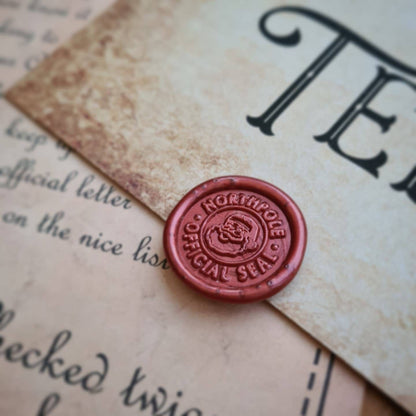 Lapland Invitation - Vintage Letter with Wax Seal