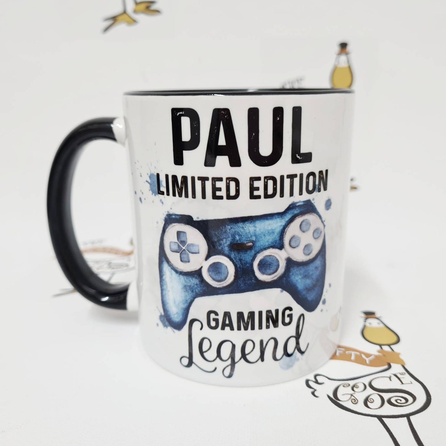 Gaming Legend Mug, Personalised Gamer Girl, Christmas Gifts for Teenagers, Gaming Gift Stocking Filler, Present Idea for Gamers