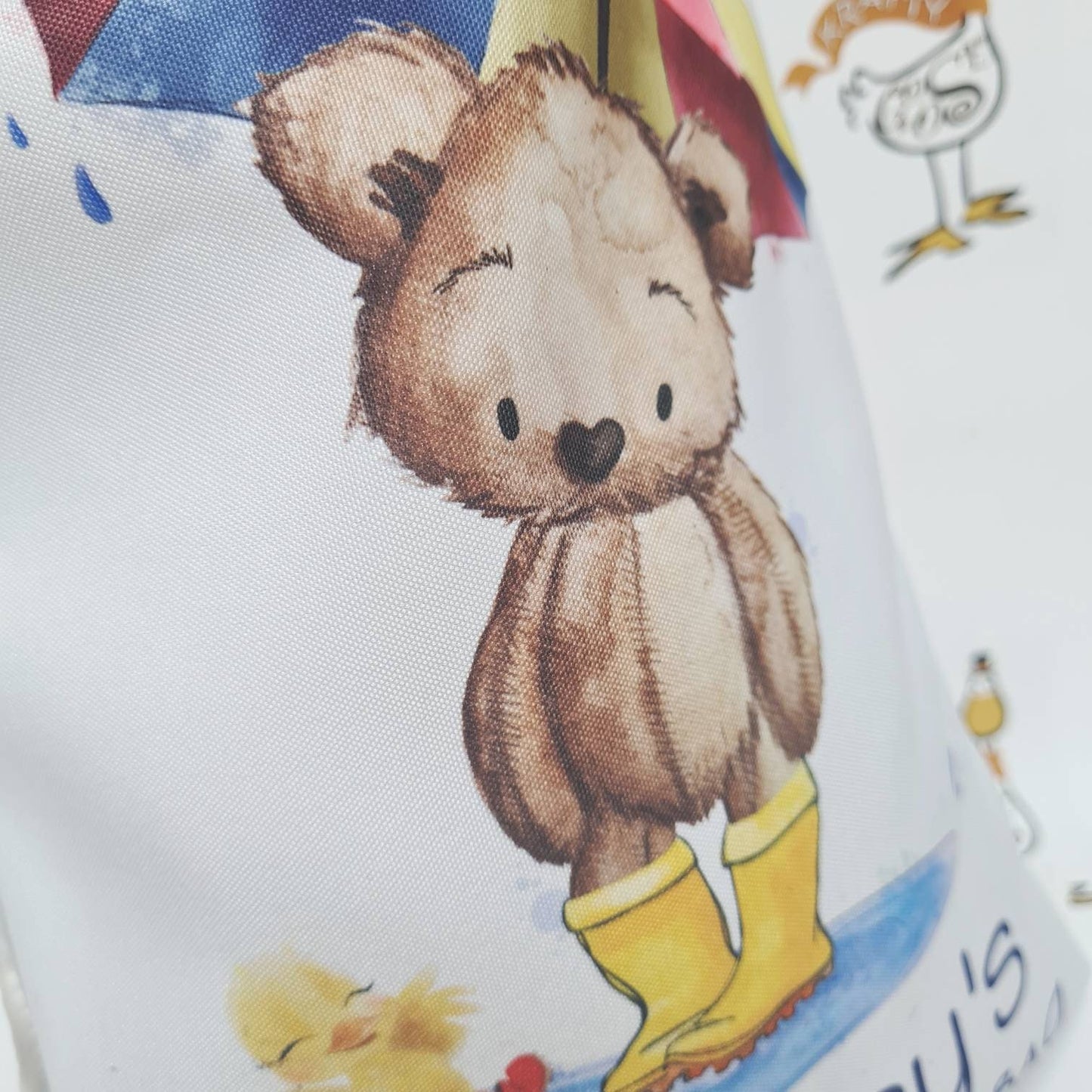 Personalised Wet Clothes Bag | Potty Training Aid | Baby Bag Accessory | Wet Clothing | Swimming Bag