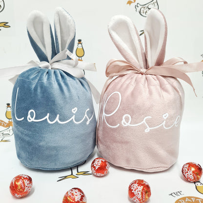 Velvet Bunny Treat Bag